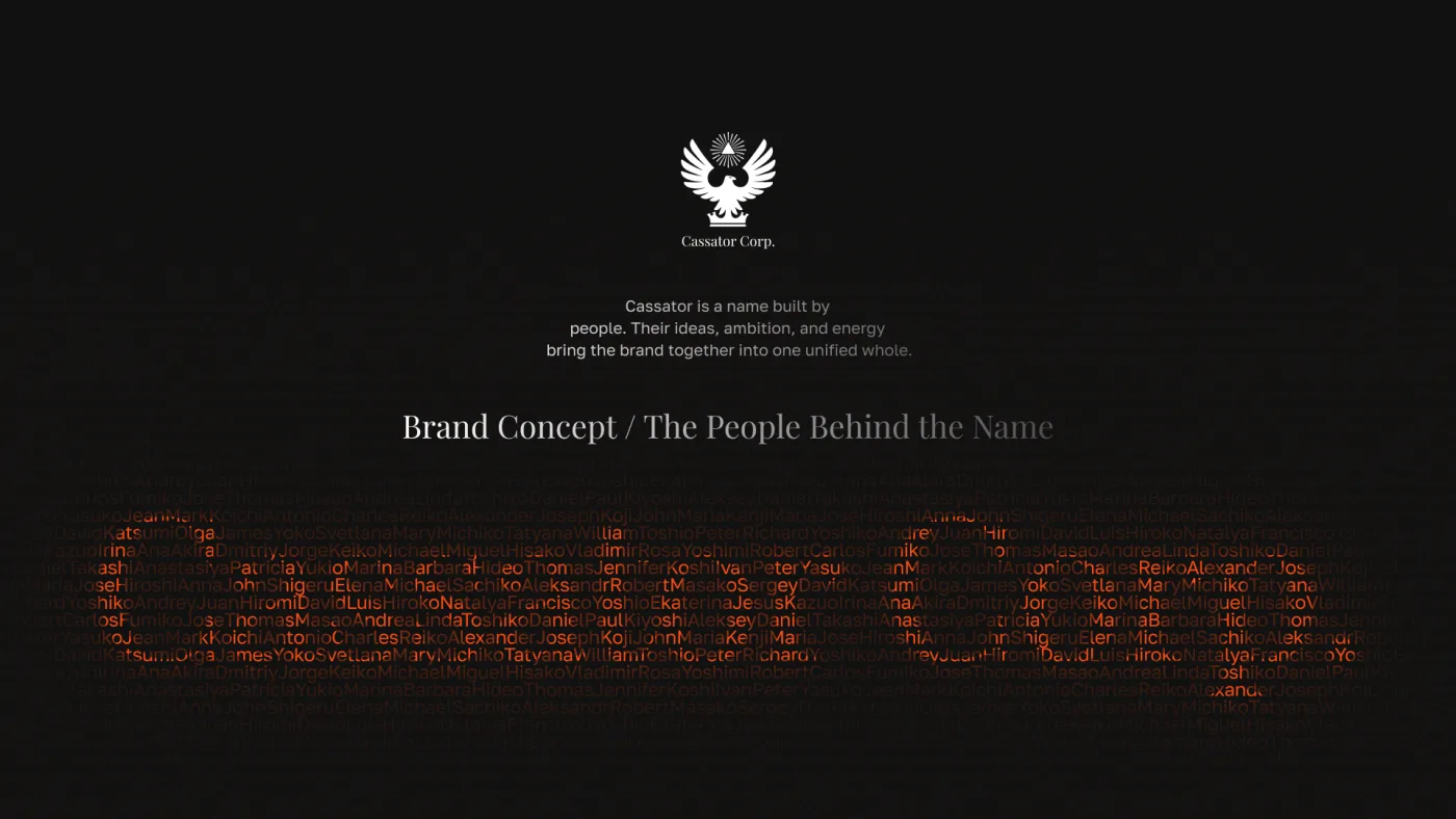 Cassator — Branding, by A14 Agency