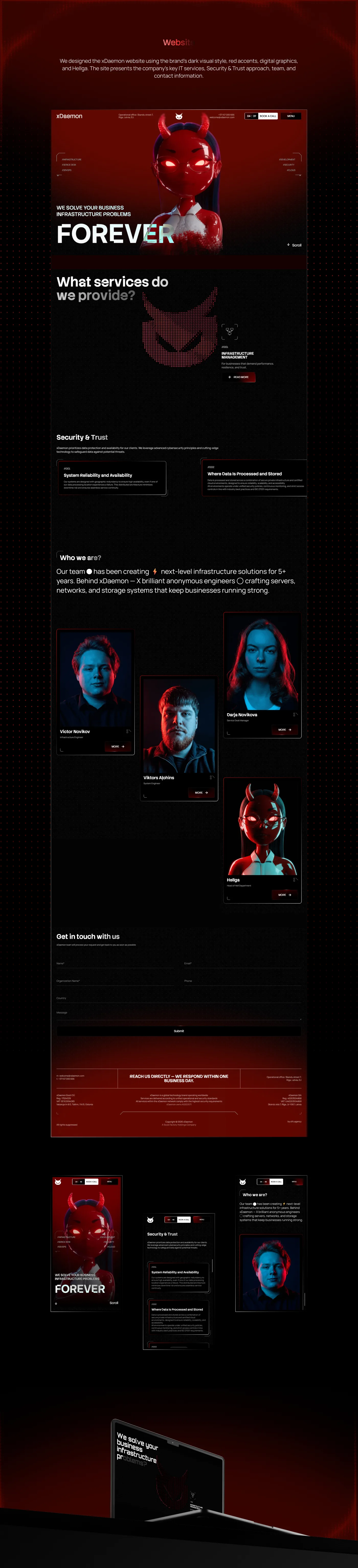 xDaemon — Web Development, by A14 Agency